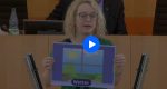 Martina Feldmayer erklärt im Landtag der AFD den Unterschied zwischen Wetter und Klima